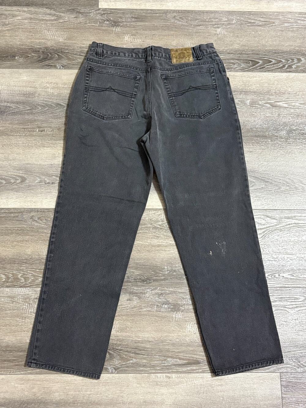 Vintage Bugle Boy Black Straight Leg Jeans Y2K Skater Streetwear - Men’s 32x29